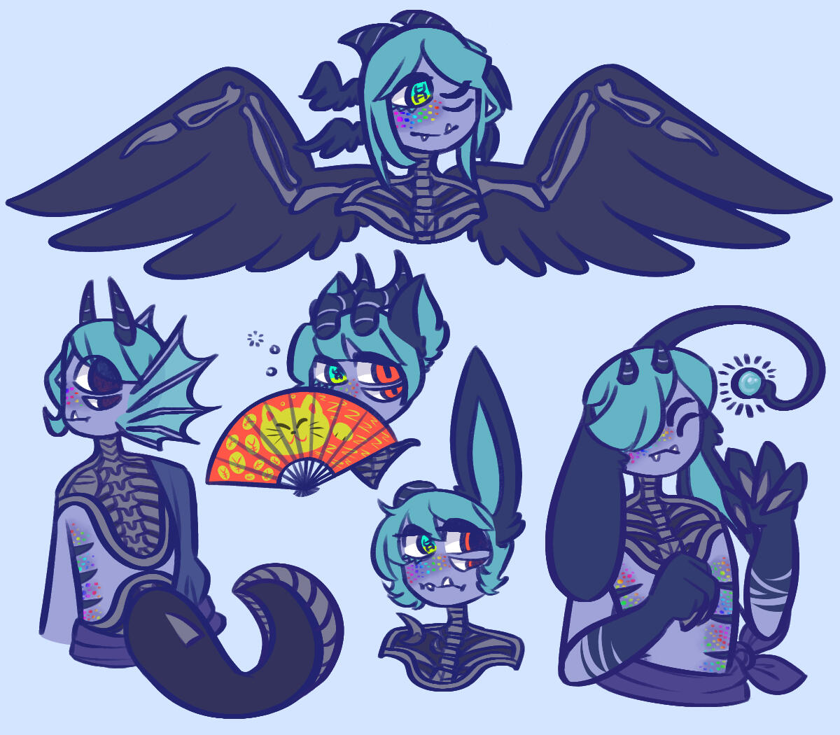 3 Headshots, 2 Waist-ups